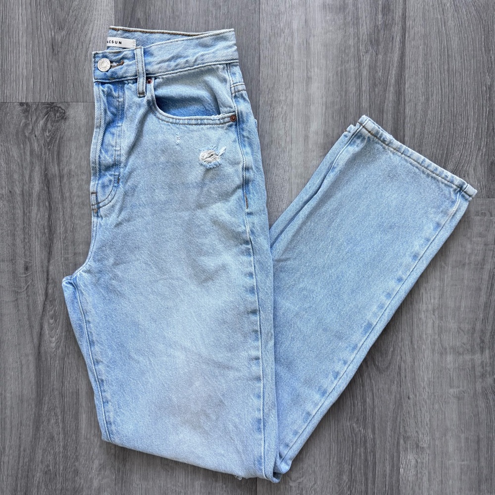 PacSun Women’s Distressed Dad Jeans